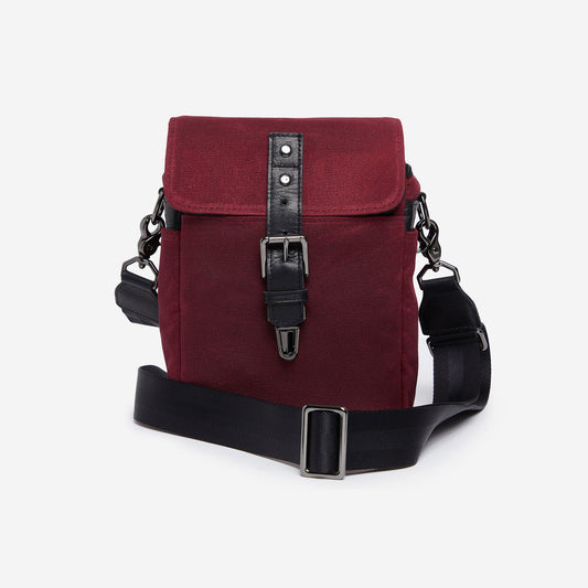 The Bond Street - Burgundy Waxed Canvas