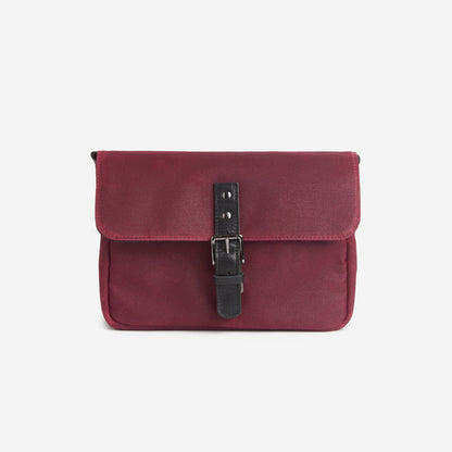The Bowery - Burgundy Waxed Canvas